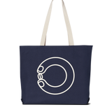 Carefully Selected Bean Tote in Navy