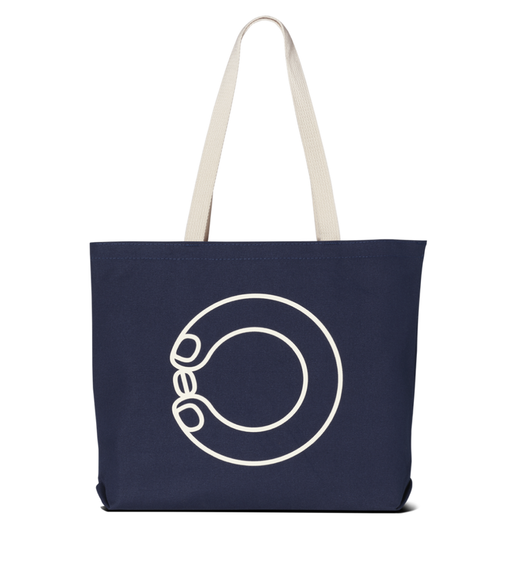 Carefully Selected Bean Tote in Navy