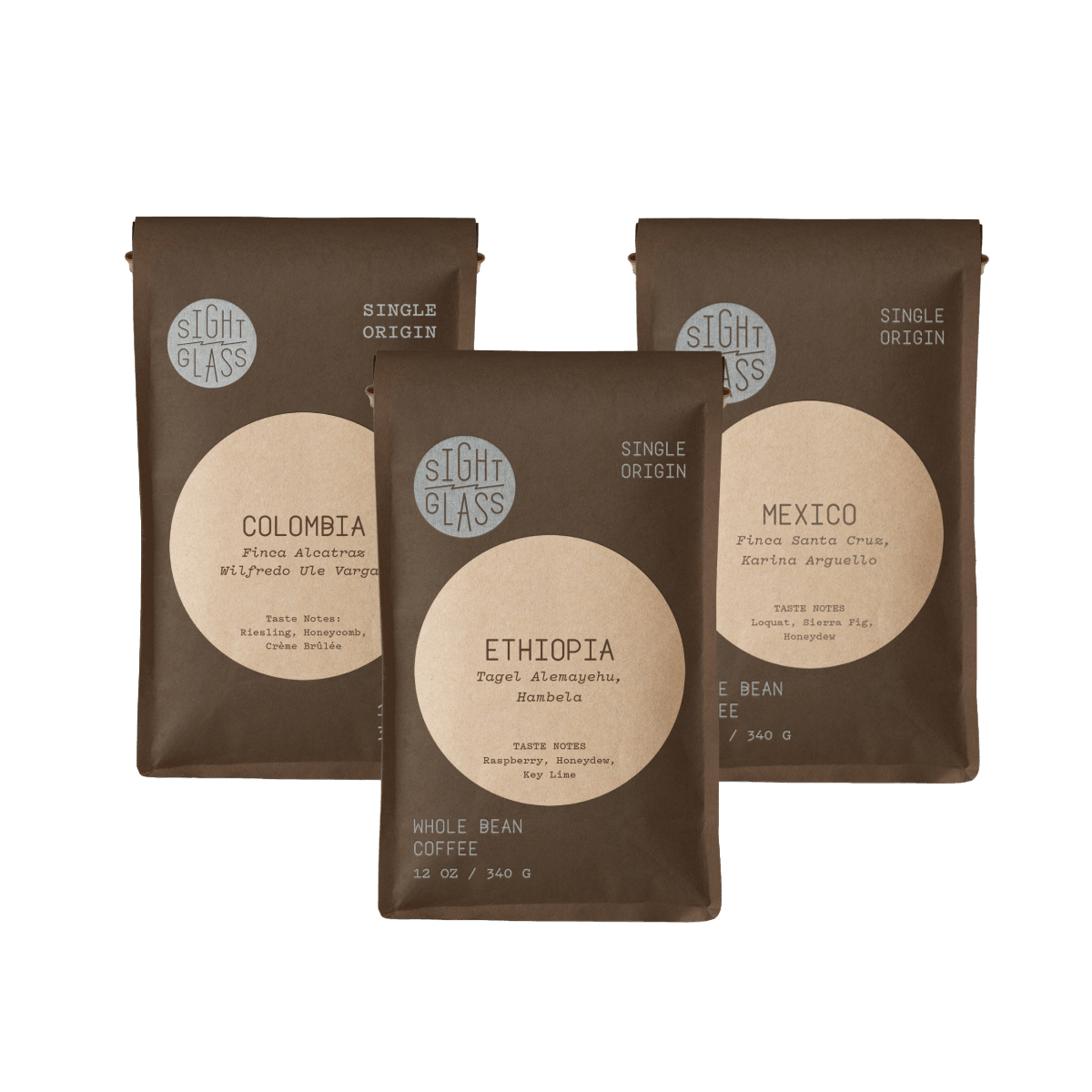Light & Bright Single Origin Coffee Gift Set | Sightglass Coffee