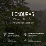 Honduras, Finca Baide, Jeovany Baide