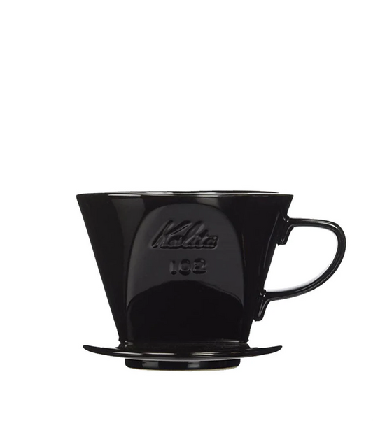 Kalita Style 102 Ceramic Coffee Dripper - Black