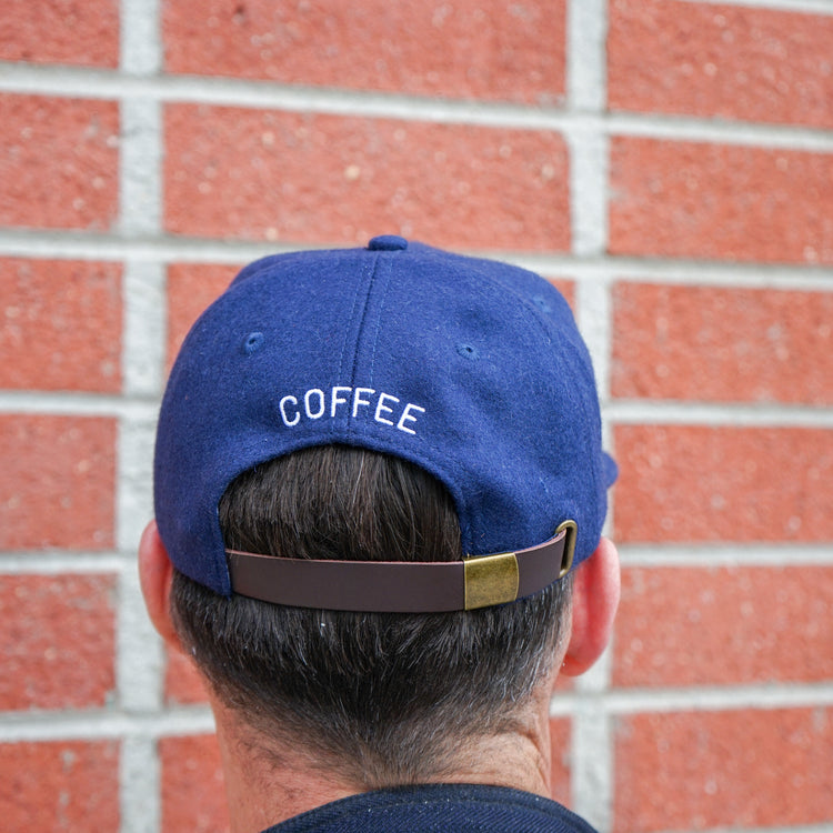 Sightglass Wool Baseball Hat in Blue