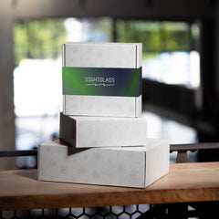 Stack of Sightglass Holiday Gift Boxes